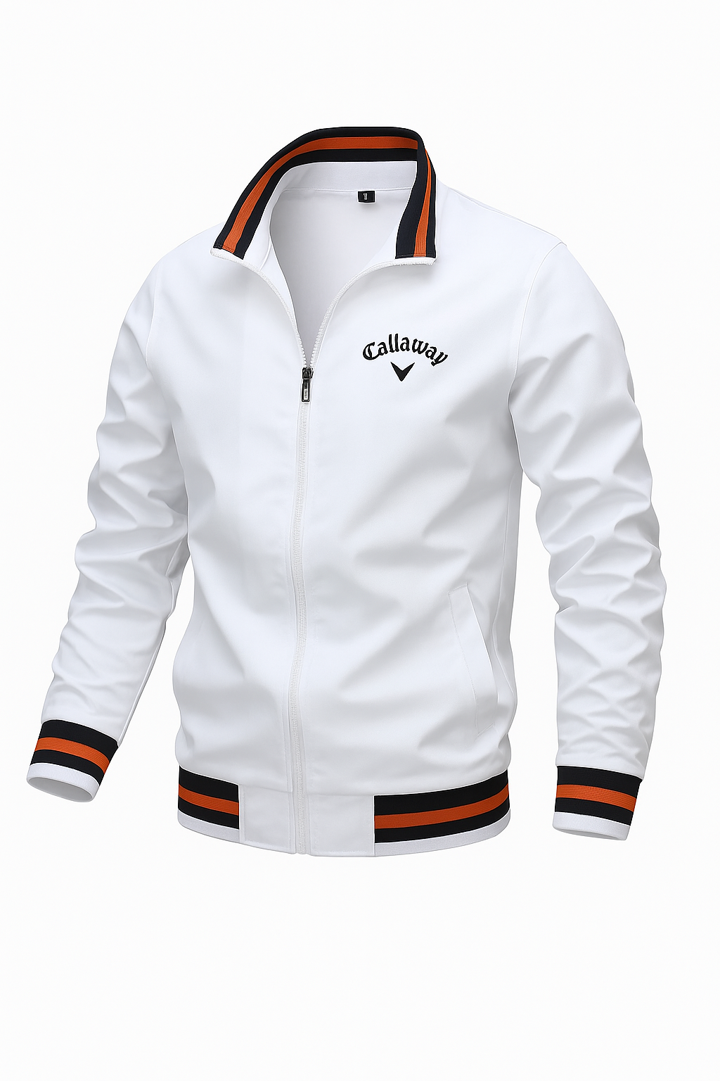 Jason – Bestickte Callaway Jacke Mit Reißverschluss