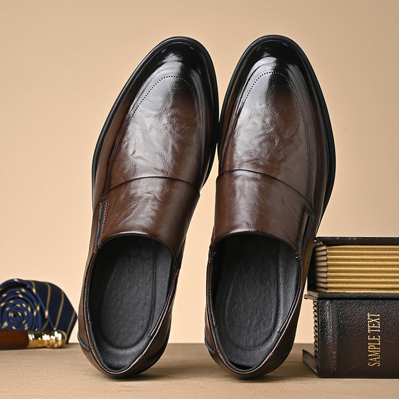 Oxford Leather Slip-On