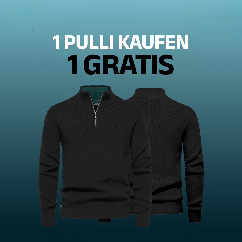 Exklusives Doppelpack: Premium-Reißverschluss-Pullover