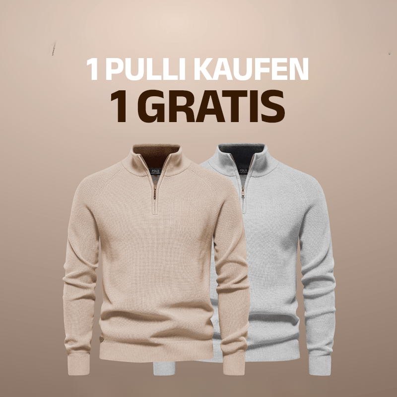 Exklusives Doppelpack: Premium-Reißverschluss-Pullover
