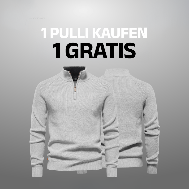 Exklusives Doppelpack: Premium-Reißverschluss-Pullover