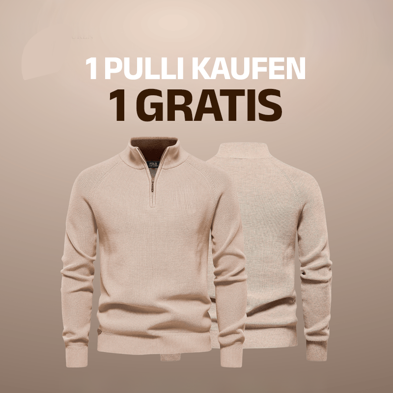 Exklusives Doppelpack: Premium-Reißverschluss-Pullover