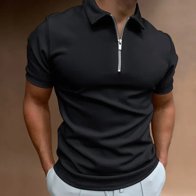 elegantes Reißverschluss Polo